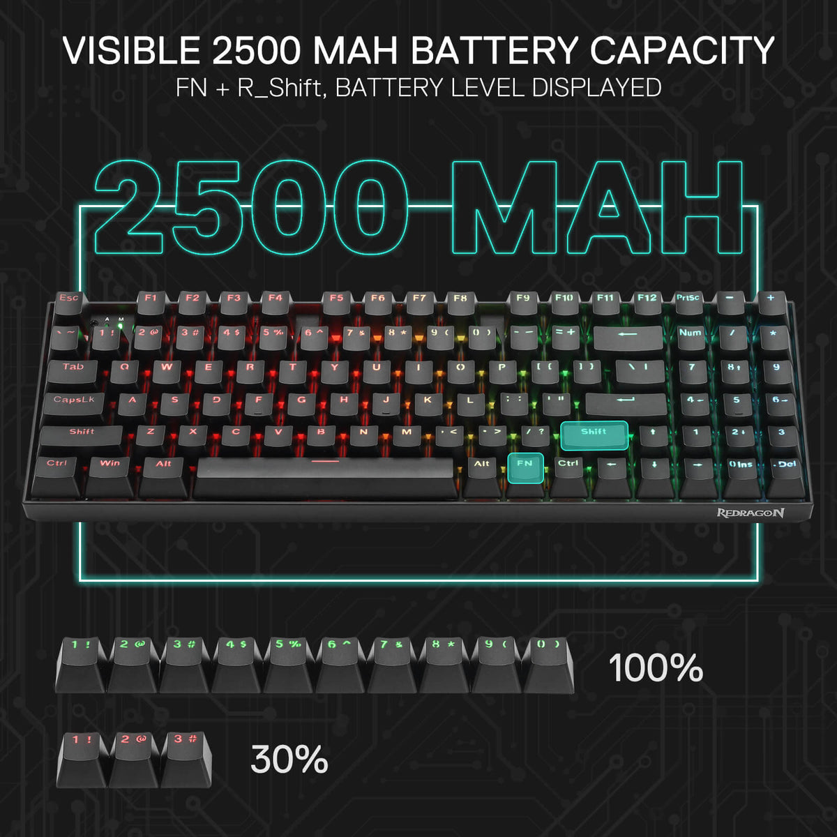 NEPHRITE K736 PRO (Magnetic Hall Effect Keyboard), image 7 of 27