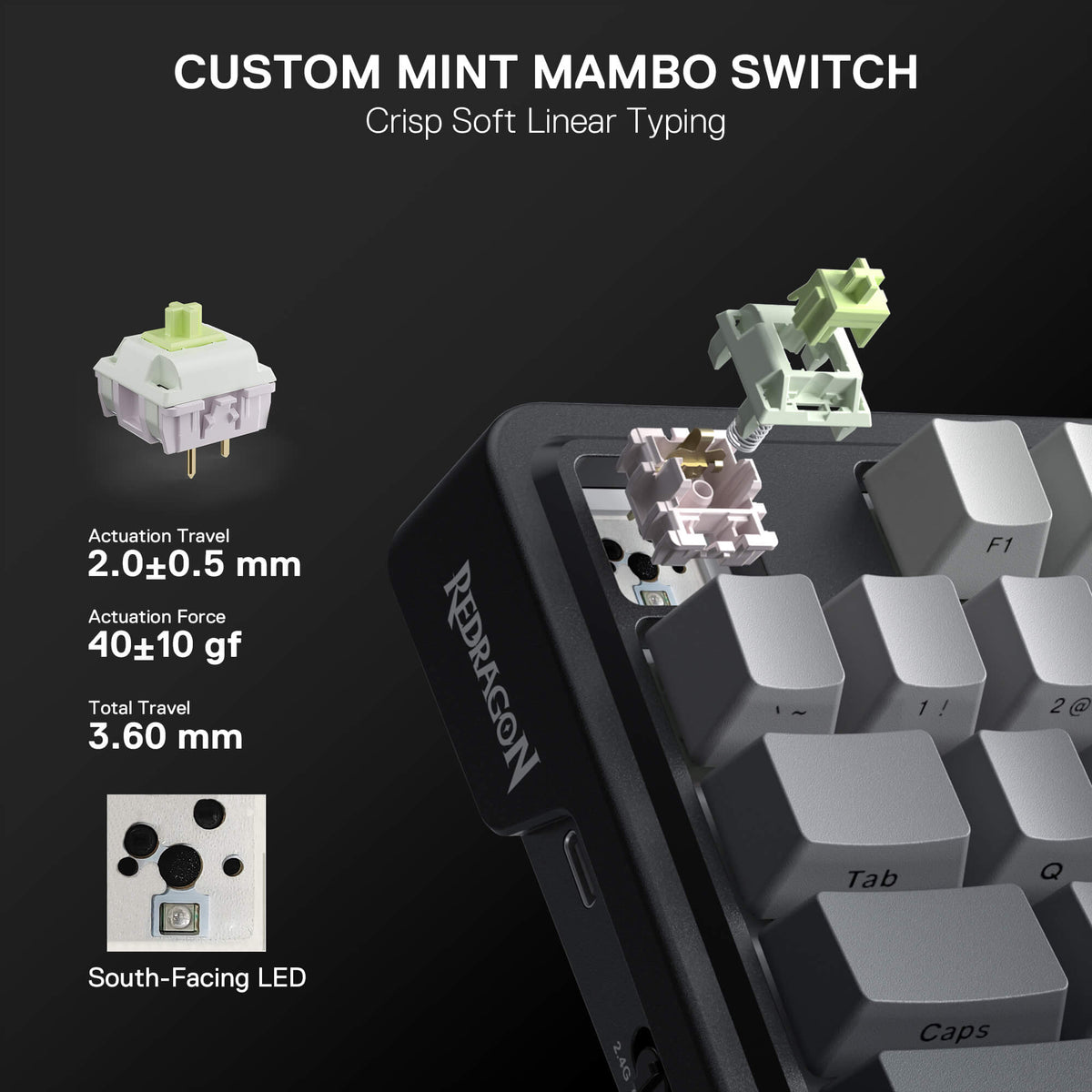ANTONIUM K743 PRO (Side Printed PBT Keycaps), image 8 of 14