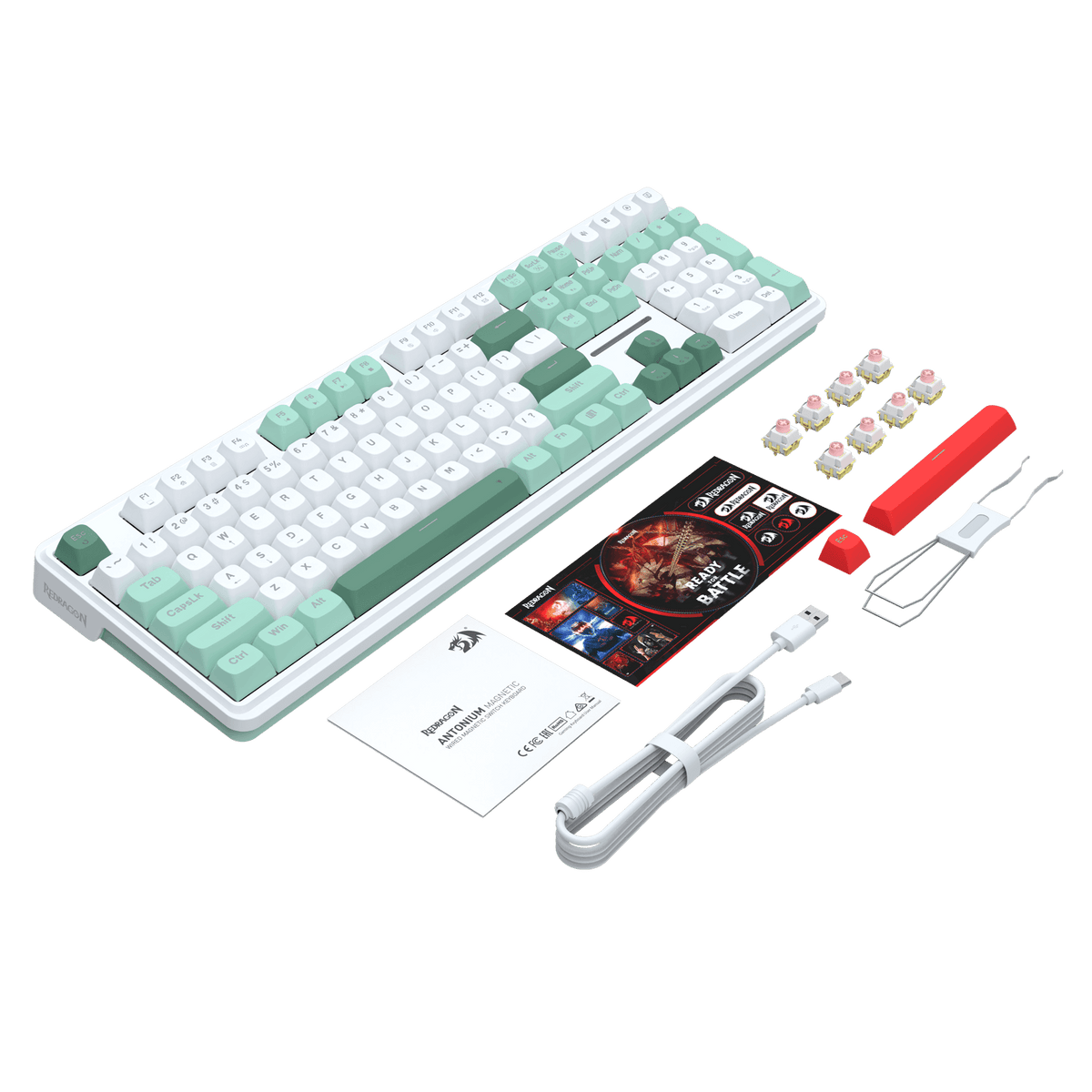 ANTONIUM K745 HE (Magnetic Hall Effect Keyboard), image 16 of 17 - enlarged view