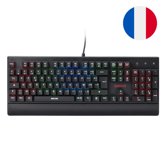 KALA K557 Clavier De Jeu À Membrane Filaire (French Layout Only)