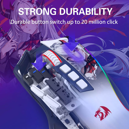 PREDATOR M612 PRO Anime Gaming Mouse - thumbnail 12