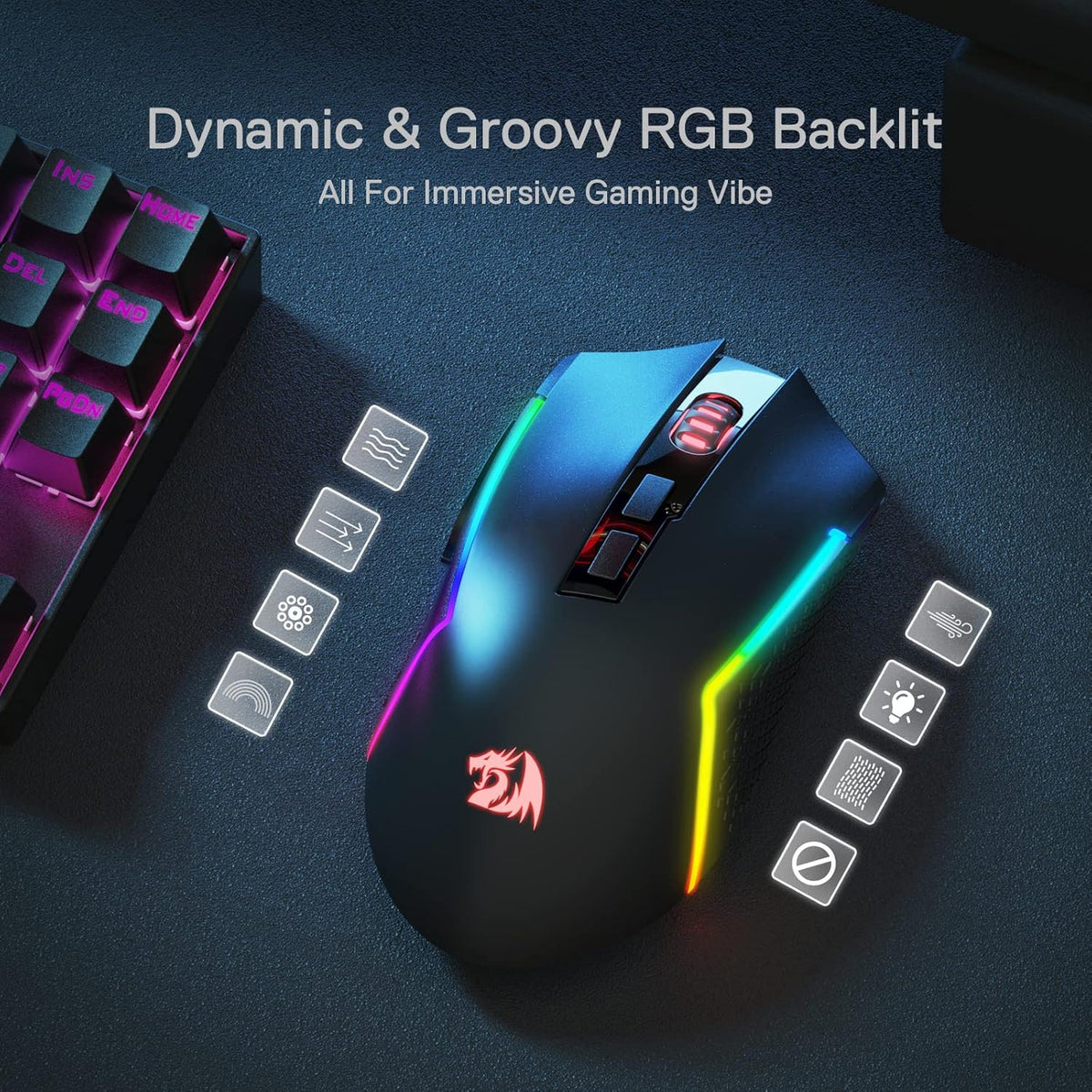 HORUS K618 Ultra-slim Keyboard & TRIDENT M693 Mouse Tri-M..., image 17 of 19 - enlarged view
