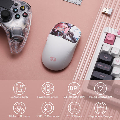 KLYAMOOR M817 PRO Anime Gaming Mouse - thumbnail 4
