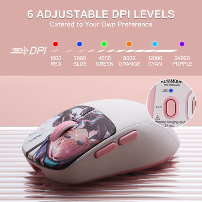 KLYAMOOR M817 PRO Anime Gaming Mouse - thumbnail 7