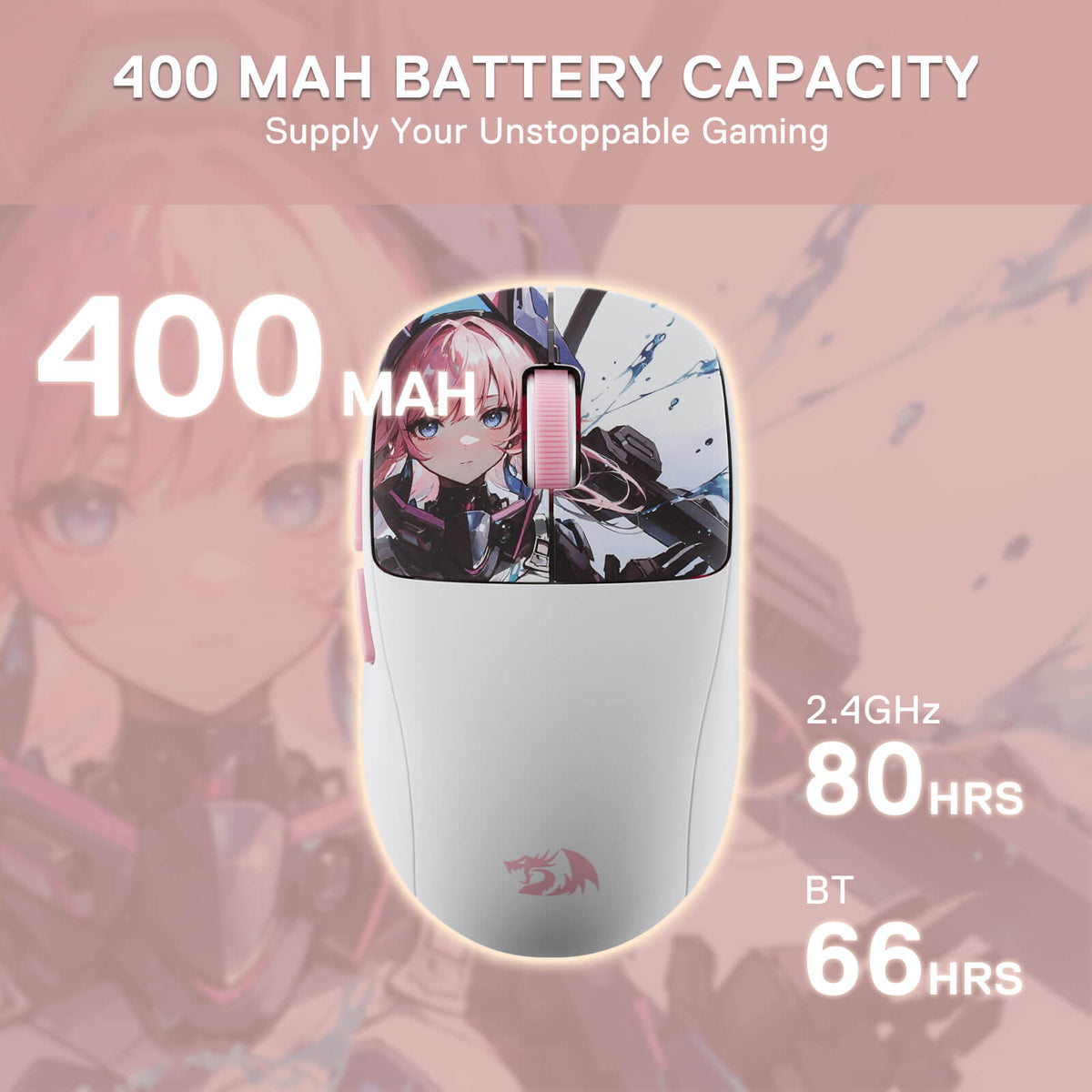 KLYAMOOR M817 PRO Anime Gaming Mouse, image 5 of 10