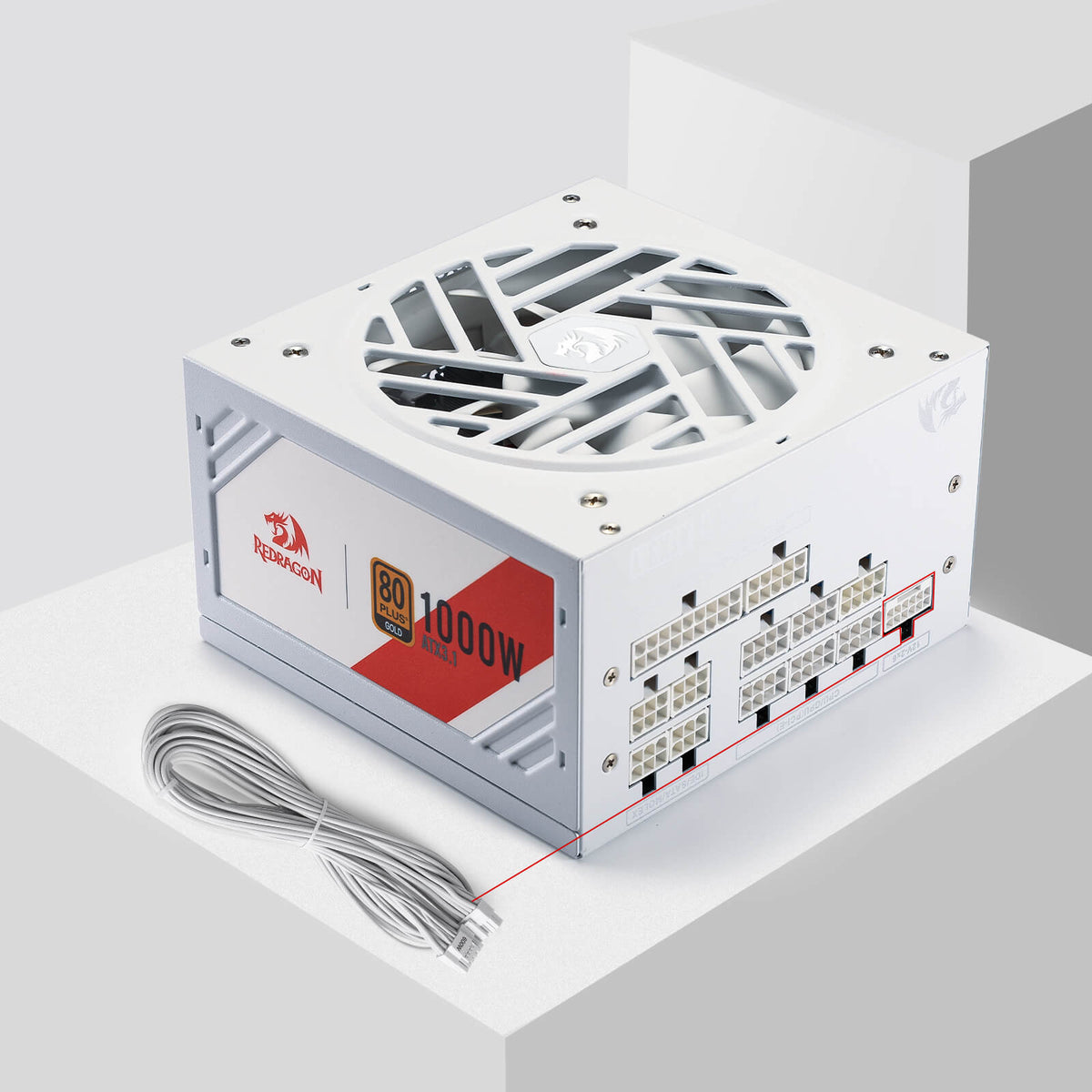 MASTER RGPS PRO 1000W 80 Plus® Gold ATX 3.1 PSU (Black & ..., image 11 of 24
