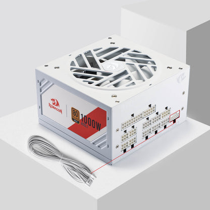 MASTER RGPS PRO 1000W 80 Plus® Gold ATX 3.1 PSU (Black & White) - thumbnail 11