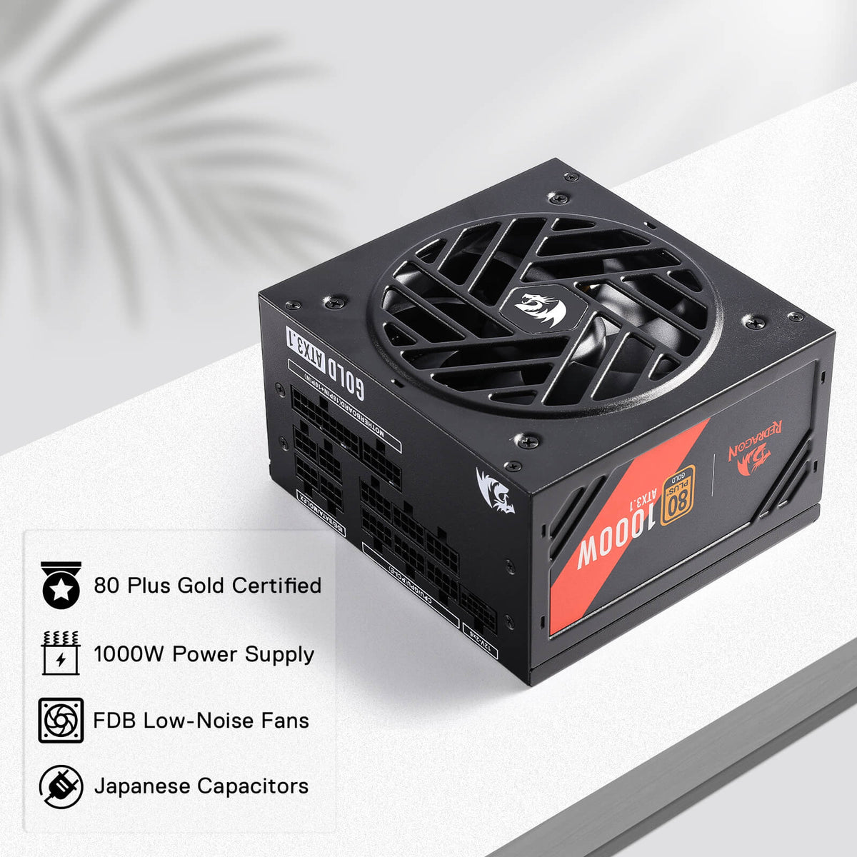 MASTER RGPS PRO 1000W 80 Plus® Gold ATX 3.1 PSU (Black & ..., image 18 of 24