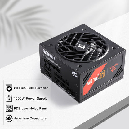 MASTER RGPS PRO 1000W 80 Plus® Gold ATX 3.1 PSU (Black & White) - thumbnail 18