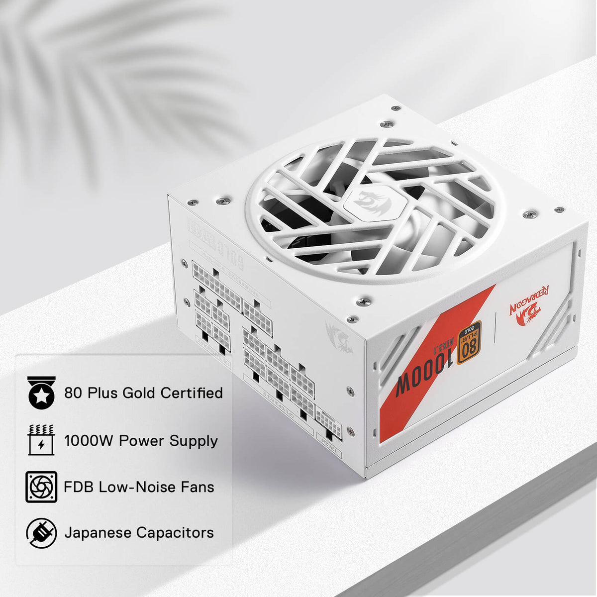 MASTER RGPS PRO 1000W 80 Plus® Gold ATX 3.1 PSU (Black & ..., image 7 of 25 - enlarged view