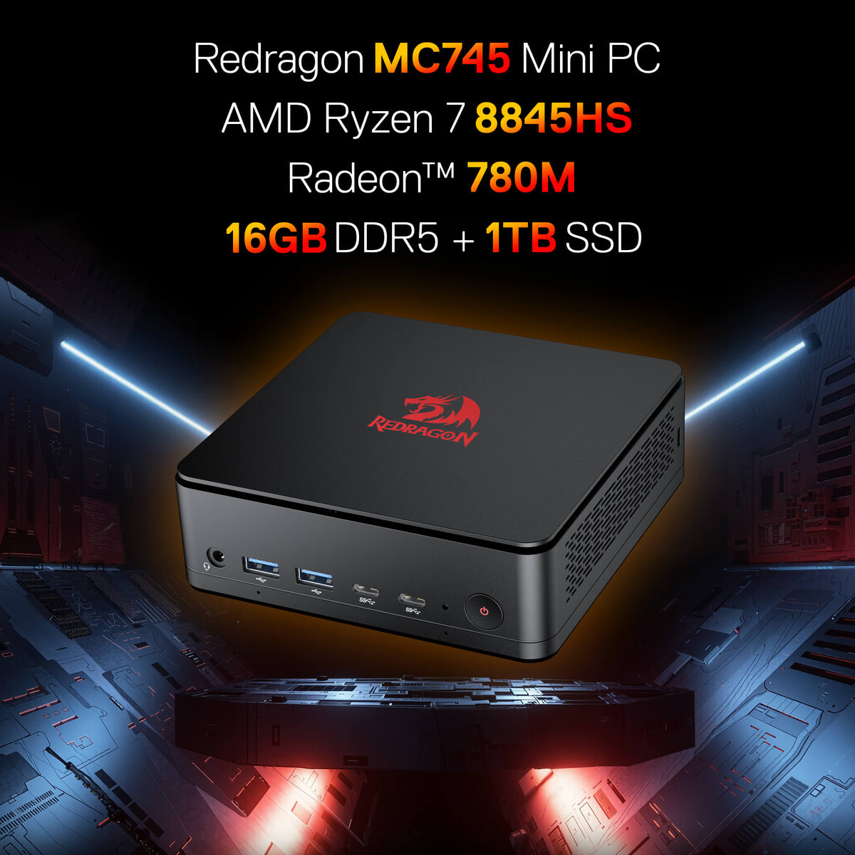 (Open-box) MPC745 Mini PC, image 3 of 10 - enlarged view