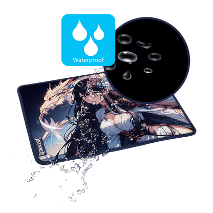 P046 Anime Blue Gaming Mouse Pad/Desk Mat - thumbnail 16