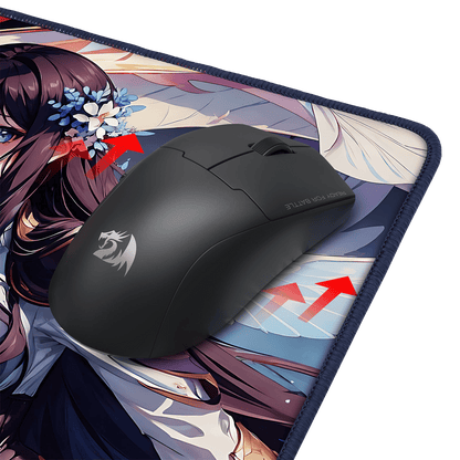 P046 Anime Blue Gaming Mouse Pad/Desk Mat - thumbnail 17
