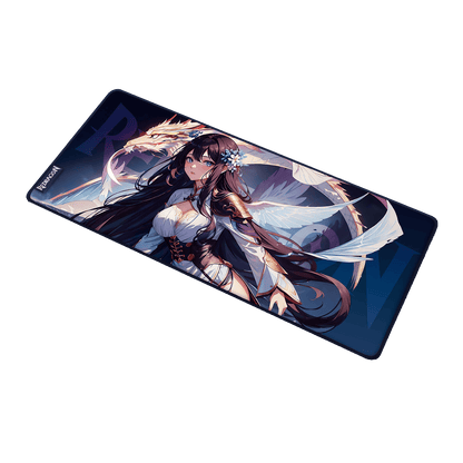 P046 Anime Blue Gaming Mouse Pad/Desk Mat - thumbnail 12