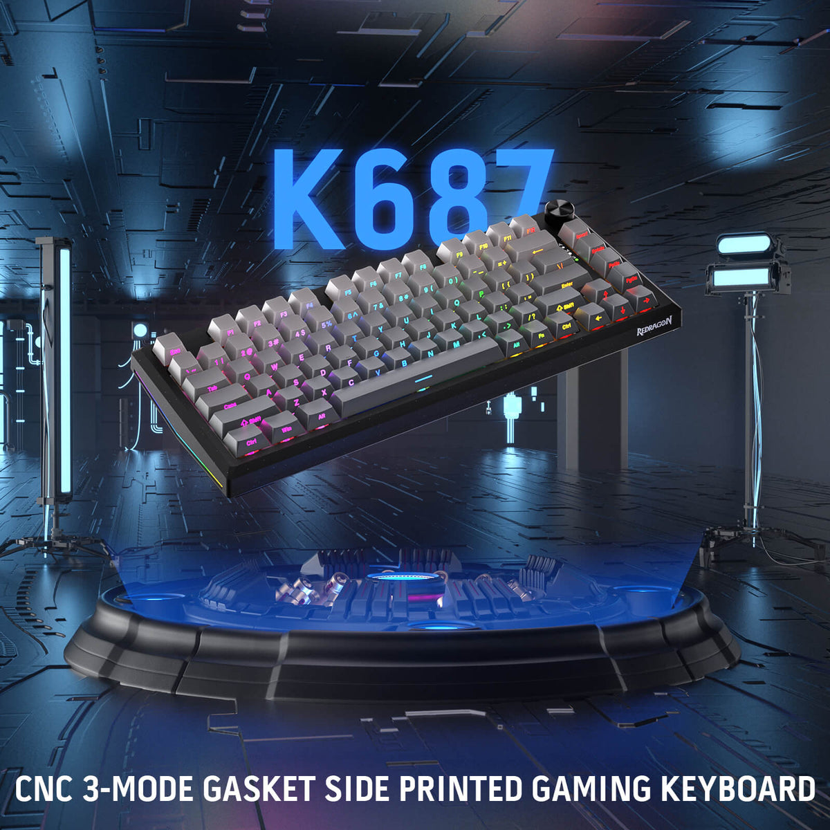 PENUMBRA K687 PRO (CNC Aluminum Gaming Keyboard), image 10 of 22
