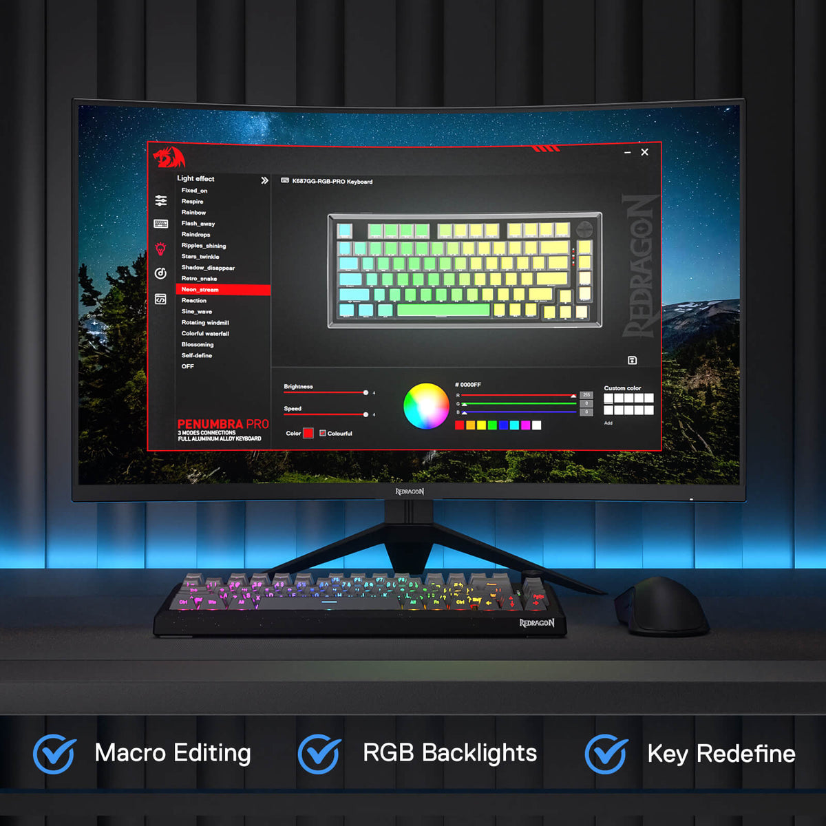 PENUMBRA K687 PRO (CNC Aluminum Gaming Keyboard), image 9 of 22