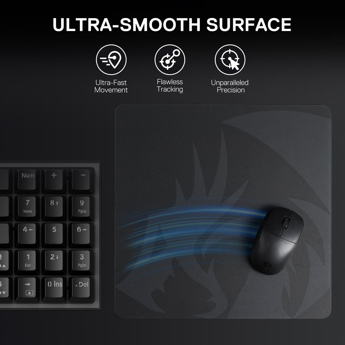 PG1M Glass Gaming Mouse Pad, image 5 of 19