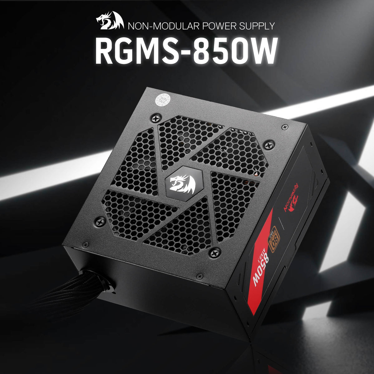RGMS-850W PRO 80+ ATX 3.1 Gold 850 Watt Power Supply, image 3 of 15 - enlarged view