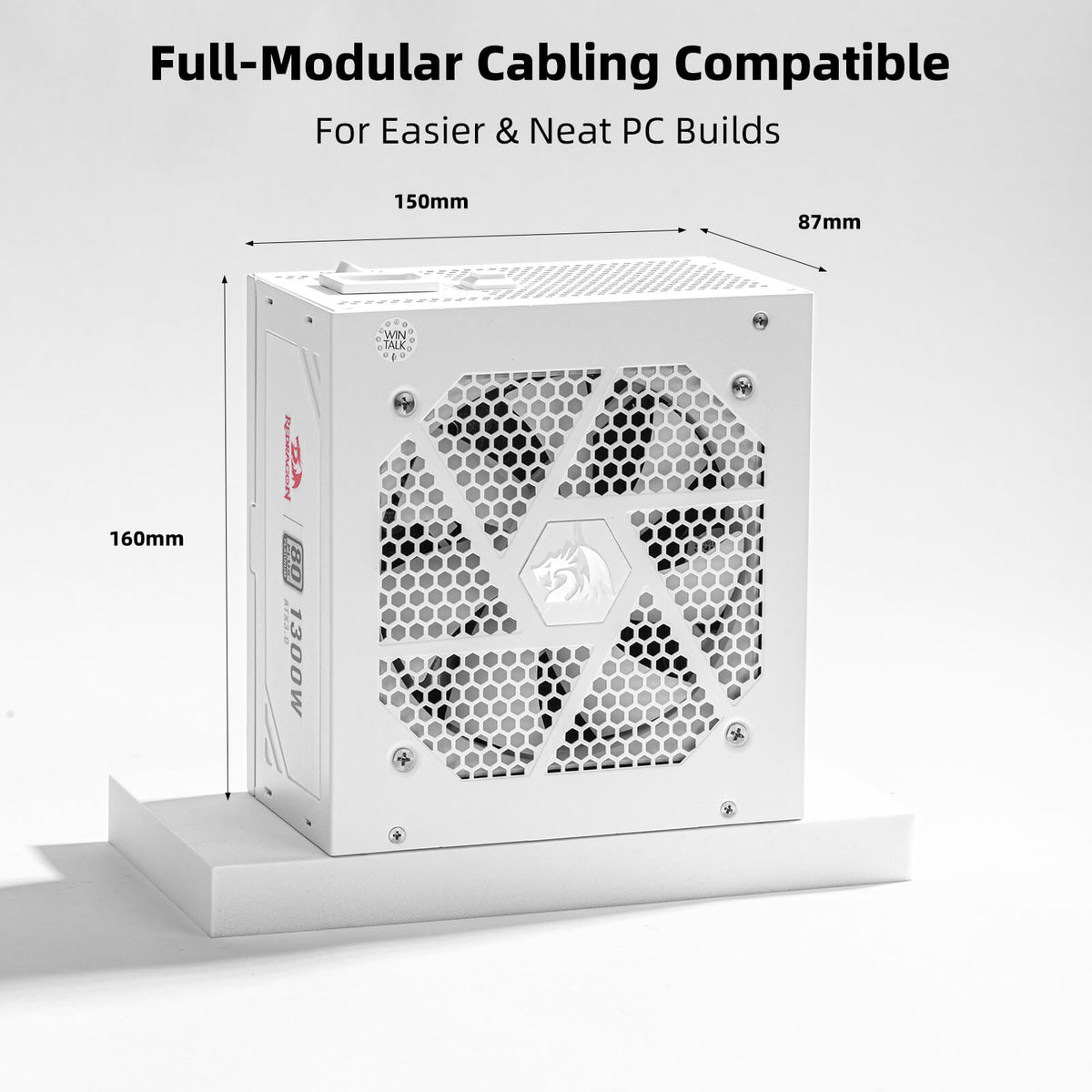 80+ Platinum 1000/1300 Watt ATX 3.0 Fully Modular Power S..., image 15 of 16