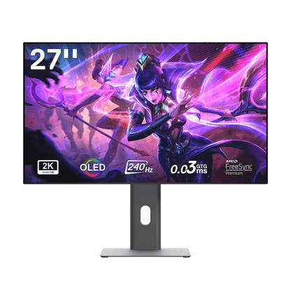 REBELLION GM27 27" OLED Flat Gaming Monitor - thumbnail 1