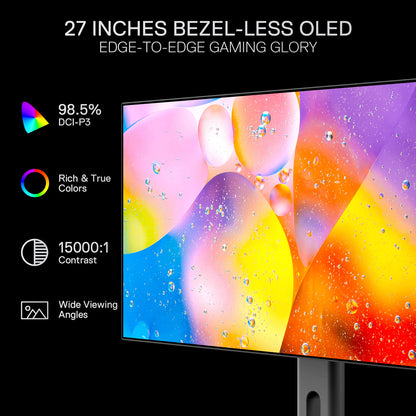REBELLION GM27 27" OLED Flat Gaming Monitor - thumbnail 3