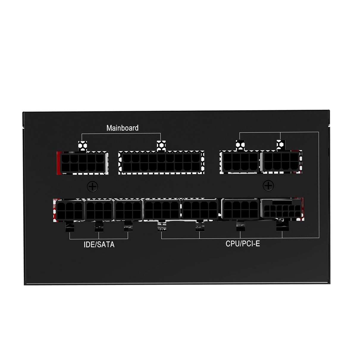 RGMS-850W Air 850W 80+ ATX 3.1 Fully Modular RGB PSU, image 6 of 7