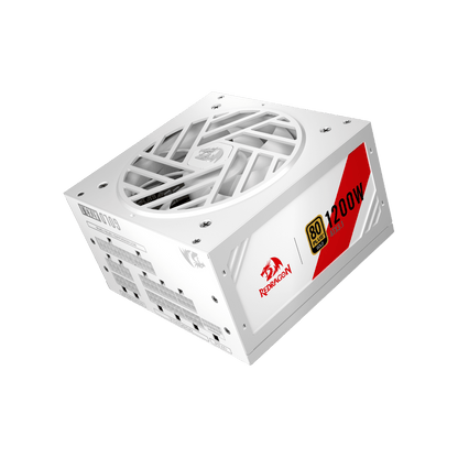 MASTER RGPS PRO 1200W 80 Plus® Gold ATX 3.1 PSU (Black & White) - thumbnail 16