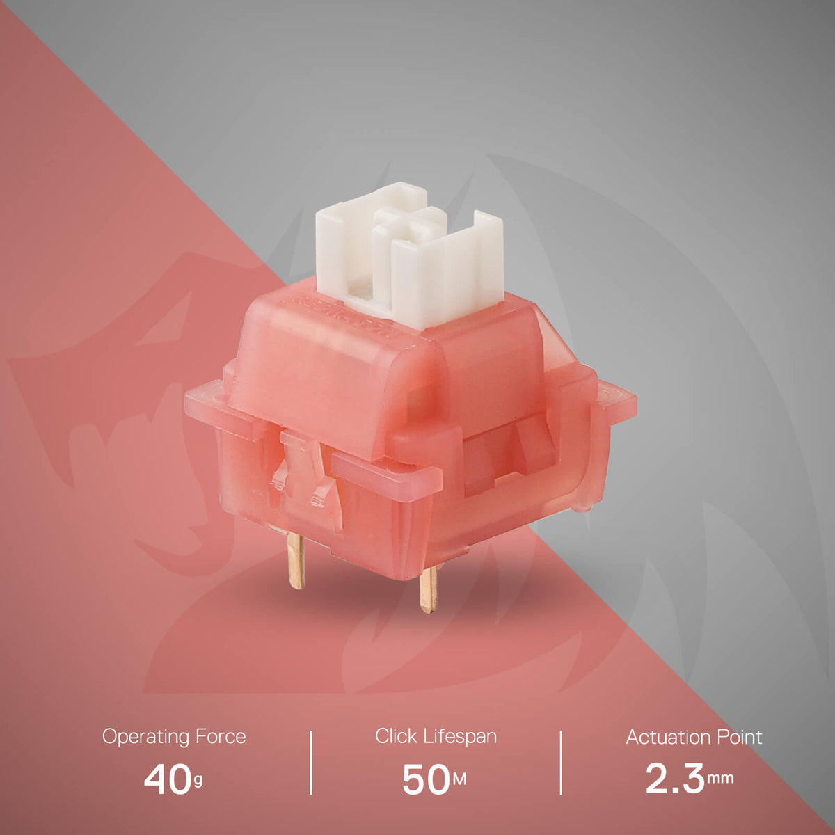 Rose A120 Silent Linear Mechanical Switch, image 1 of 6