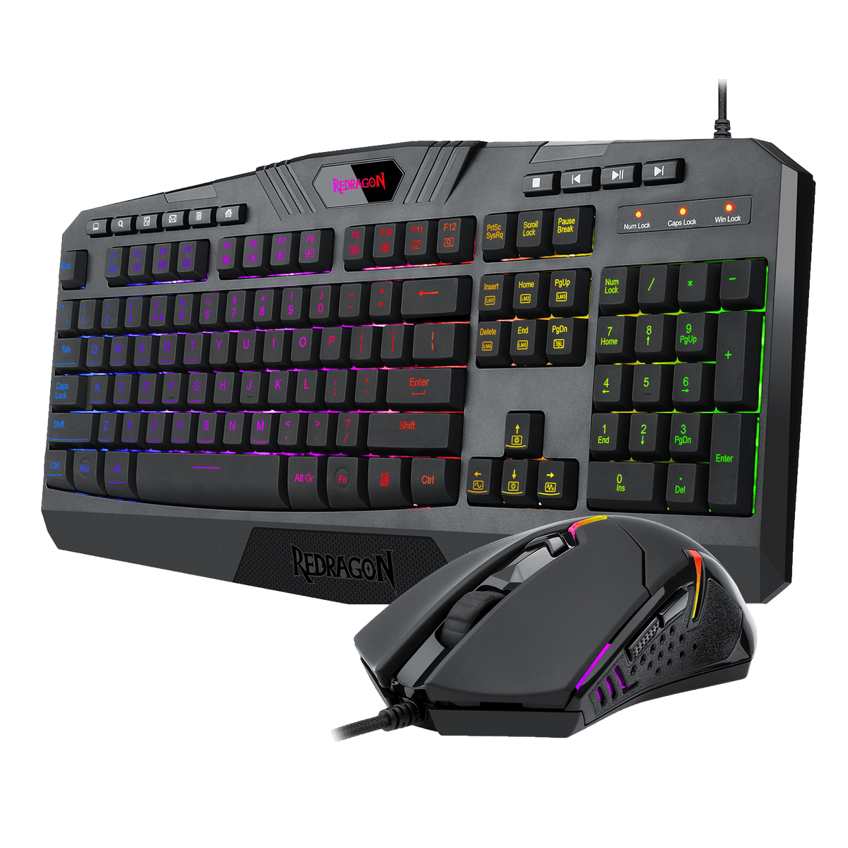 S101 PC Gaming Keyboard and Mouse Combo, image 2 of 7 - enlarged view
