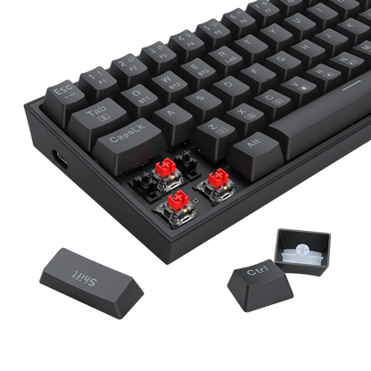 (Open-box) K628 75% Mechanical Gaming Keyboard M693 Gaming Mouse Tri-Modes Combo - thumbnail 14