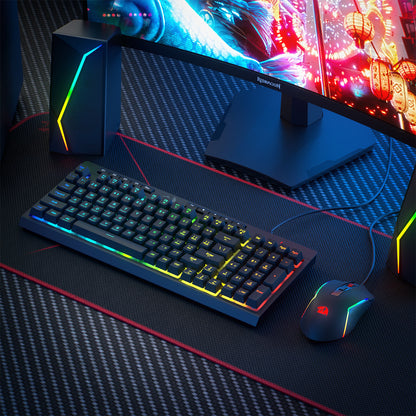 RYLO S141 Membrane Gaming Keyboard & Mouse Wired Combo - thumbnail 5