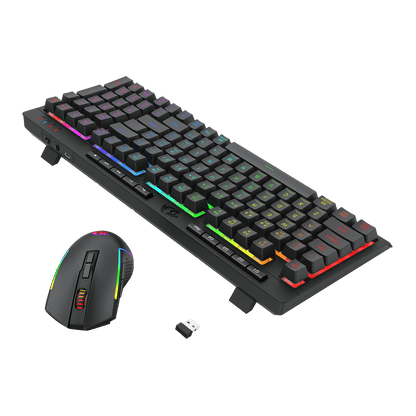RYLO PRO S142 Membrane Gaming Keyboard & Mouse Tri-Mode Combo - thumbnail 13