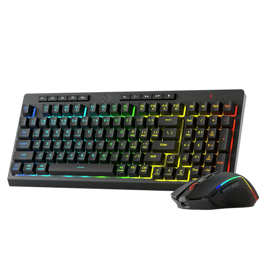 RYLO PRO S142 Membrane Gaming Keyboard & Mouse Tri-Mode Combo
