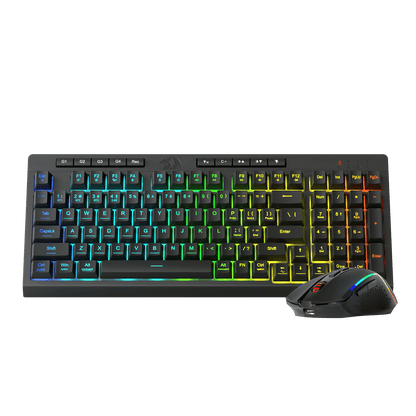 RYLO PRO S142 Membrane Gaming Keyboard & Mouse Tri-Mode Combo - thumbnail 2