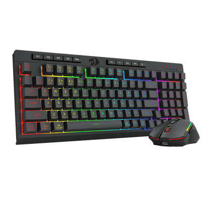 RYLO PRO S142 Membrane Gaming Keyboard & Mouse Tri-Mode Combo - thumbnail 10