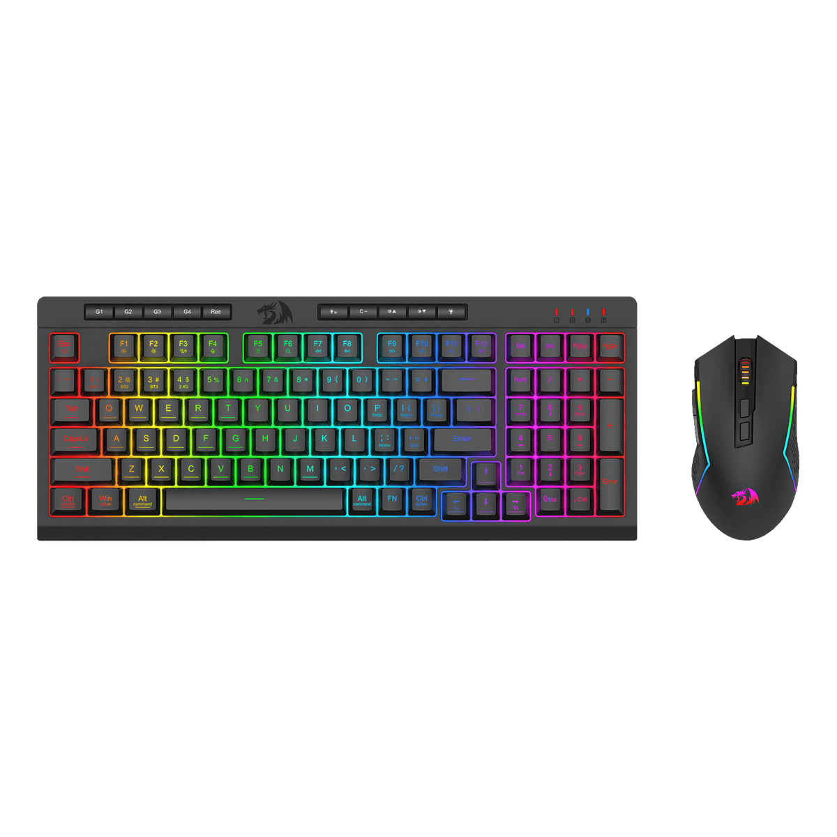 RYLO PRO S142 Membrane Gaming Keyboard & Mouse Tri-Mode C..., image 12 of 14 - enlarged view