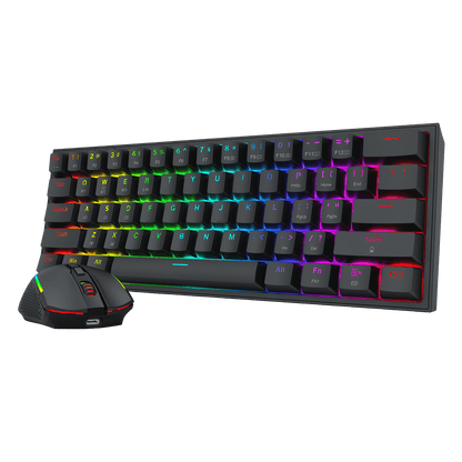 S144 3-Mode Connection Mechanical Keyboard & Mouse Combo - thumbnail 2