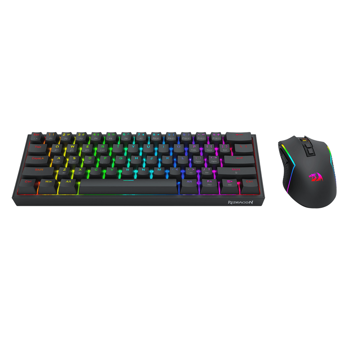 S144 3-Mode Connection Mechanical Keyboard & Mouse Combo, image 3 of 9 - enlarged view