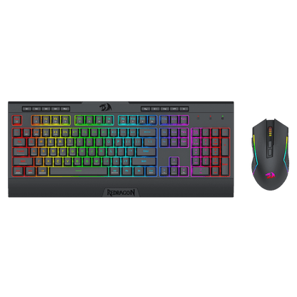 S151 PRO Membrane Gaming Keyboard & Mouse Wireless Combo - thumbnail 2