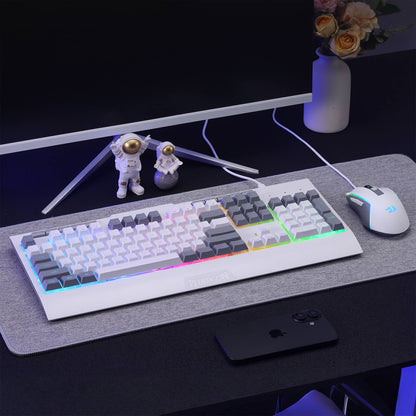 S151 Membrane Gaming Keyboard & Mouse Wired Combo - thumbnail 17