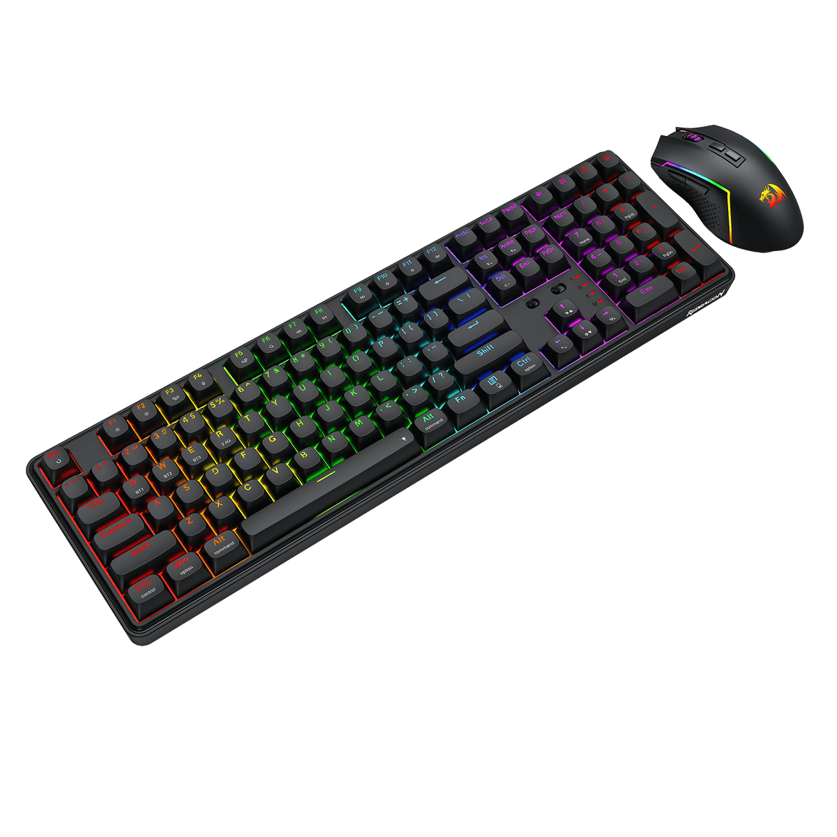 S163 3-Mode Wireless Gaming Keyboard & Mouse, image 1 of 14