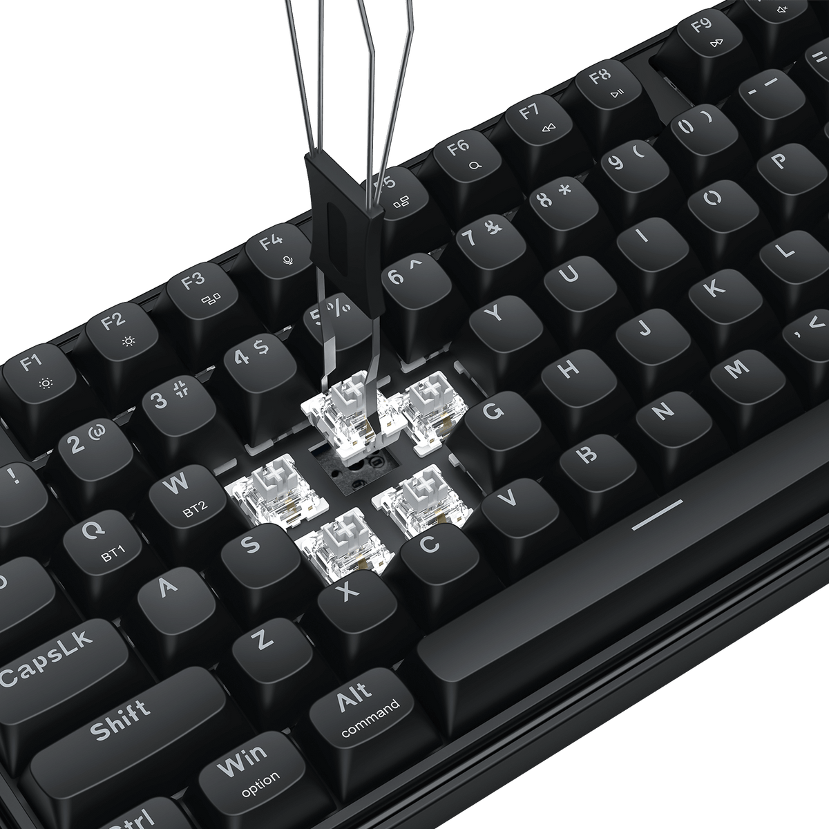 S163 3-Mode Wireless Gaming Keyboard & Mouse, image 14 of 14 - enlarged view