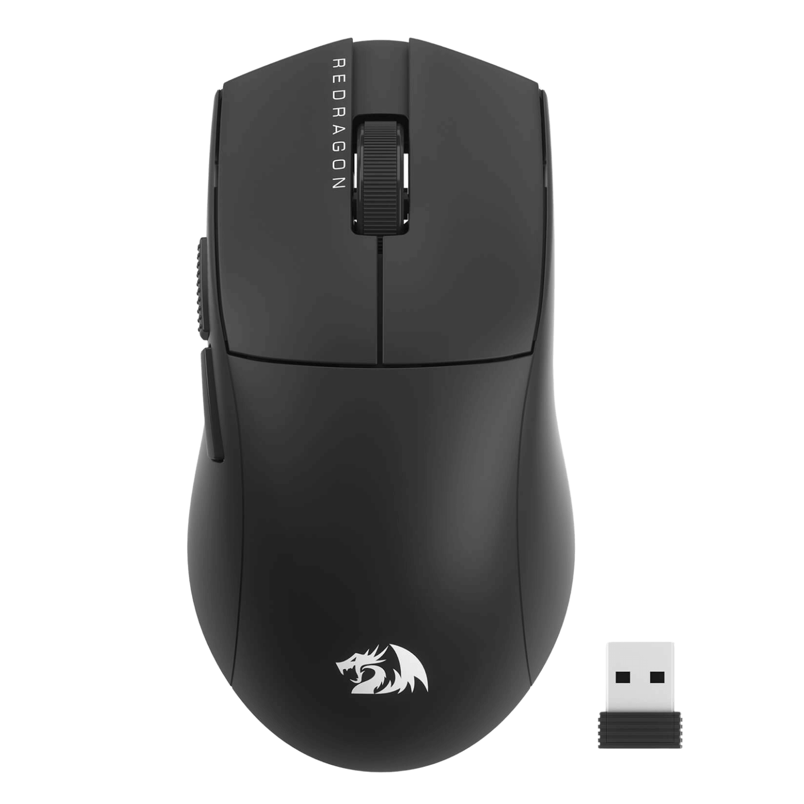 Redragon M922 PRO wireless gaming mouse featuring an ultra-light 51g ergonomic design, 3 connection modes (Bluetooth, 2.4GHz, wired), 26,000 DPI sensor, and customizable buttons for competitive gaming