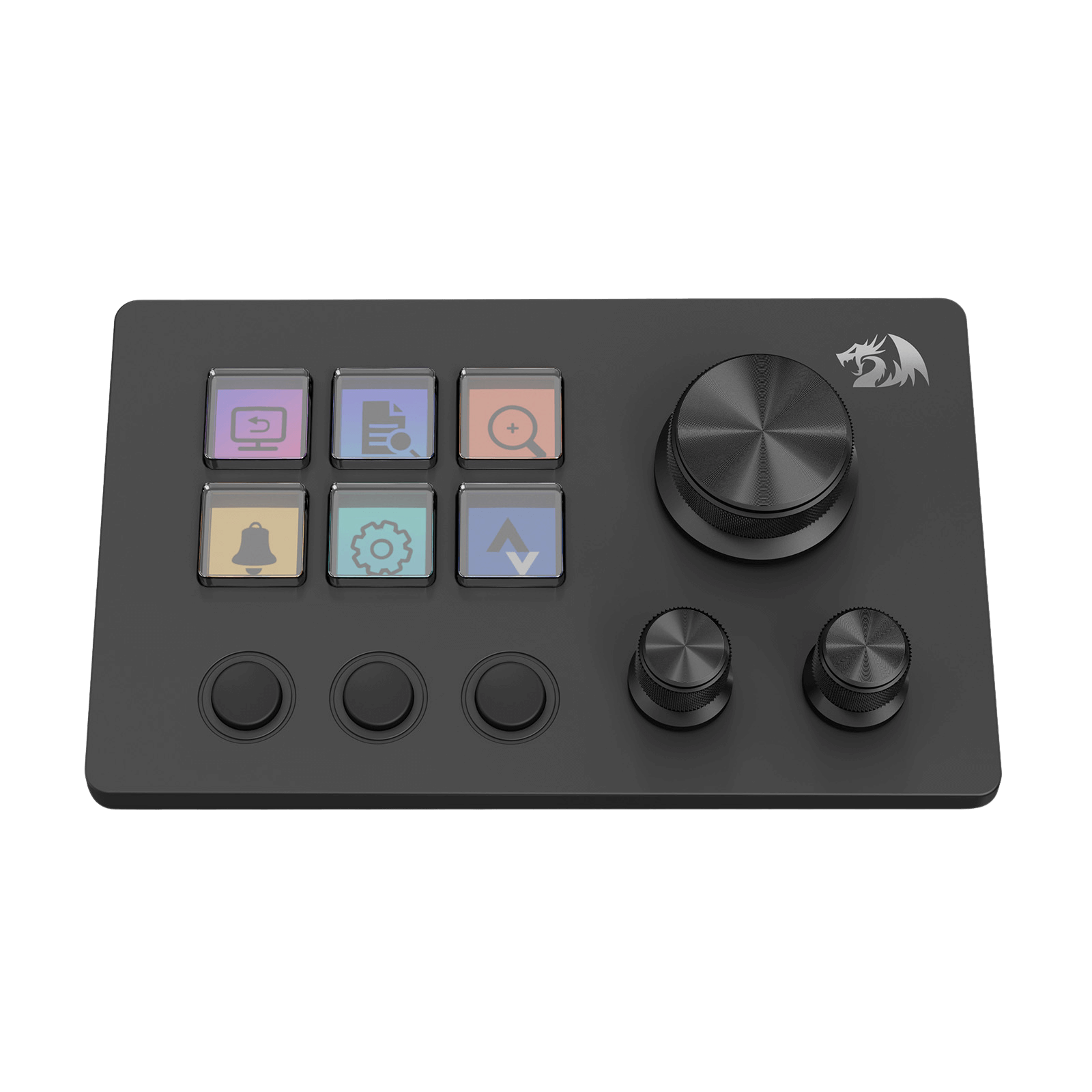 Redragon SS551 Stream Controller - All-in-One Macro Pad, LCD Keys & Dials, Stream Station for Content Creators, Streaming, Gaming - PC & Mac Compatible