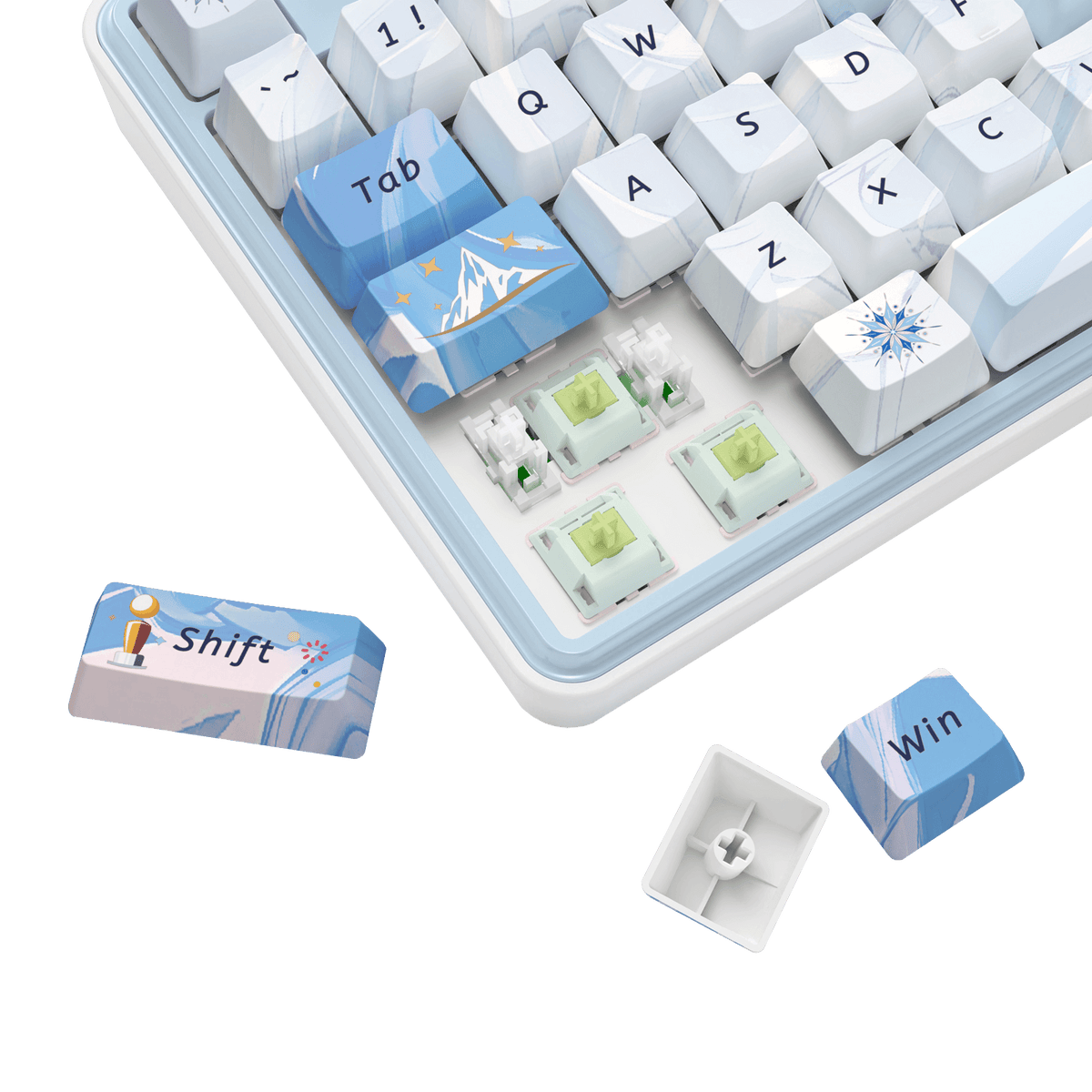 STAR BLADE K707 PRO Anime Keyboard, image 17 of 17 - enlarged view