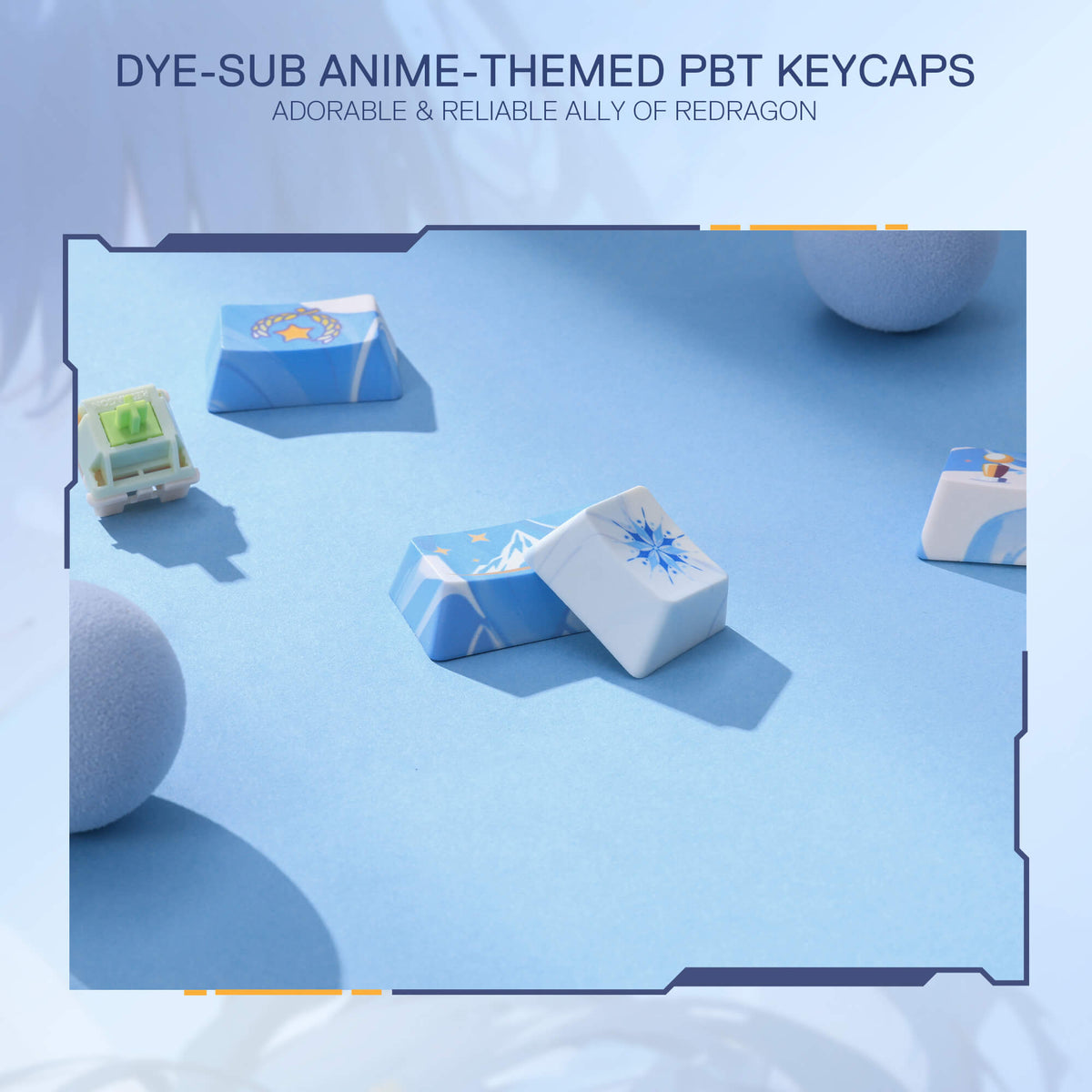 STAR BLADE K707 PRO Anime Keyboard, image 6 of 17 - enlarged view
