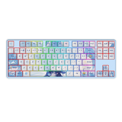 STAR BLADE K707 PRO Anime Keyboard - thumbnail 13