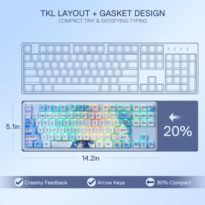 STAR BLADE K707 PRO Anime Keyboard - thumbnail 9