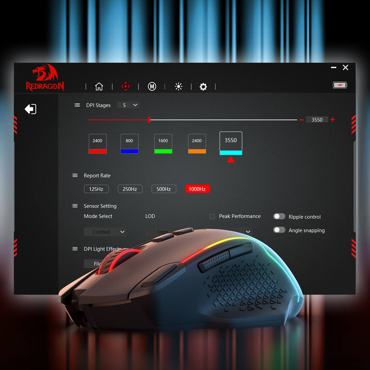 TAIPAN PRO M810 PRO Wireless Gaming Mouse, image 26 of 36 - enlarged view