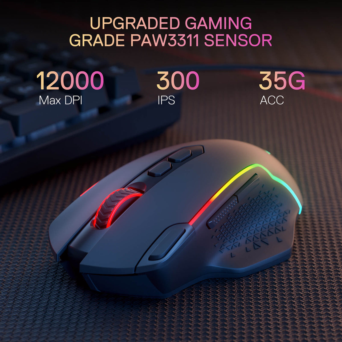 TAIPAN PRO M810 PRO Wireless Gaming Mouse, image 25 of 33